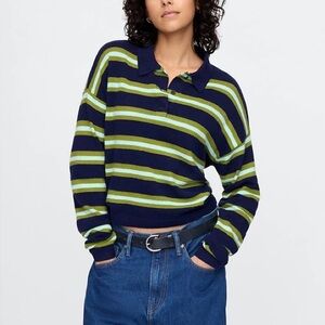 Gap CashSoft Relaxed Polo Sweater